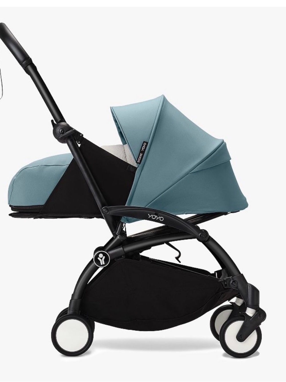 YOYO BabyZen Infant Bassinet in Aqua
